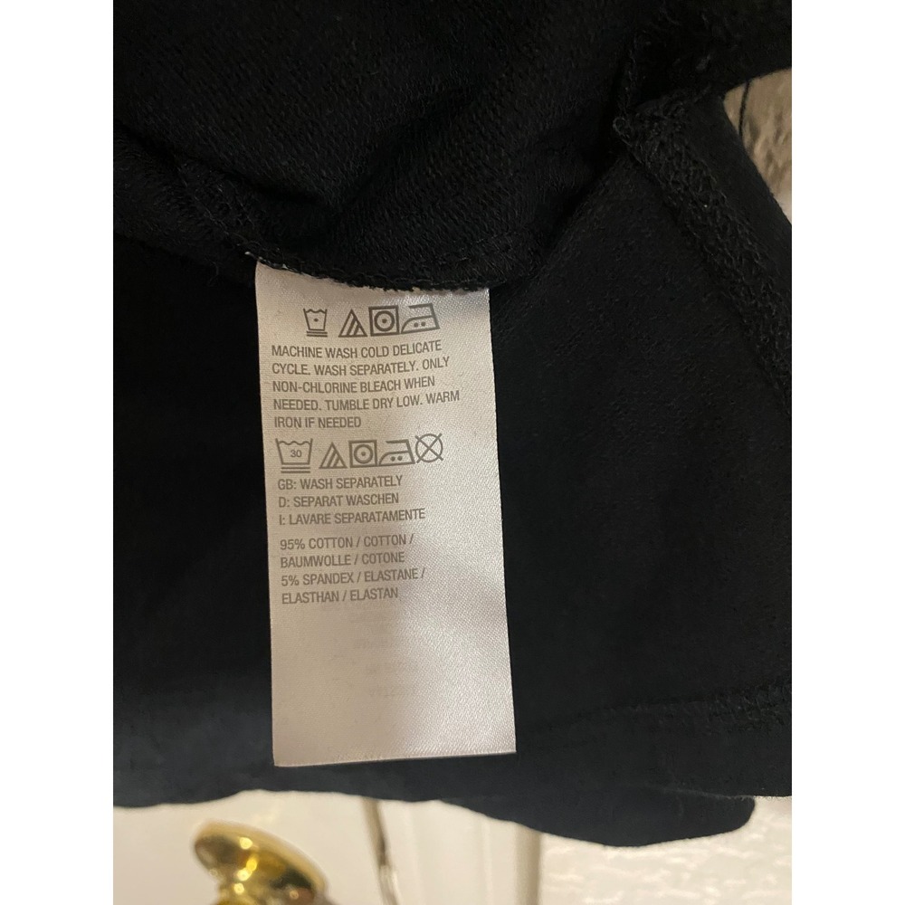 Isaac Mizrahi‎ Live! Black Mock Neck Long Sleeve Layered Tunic Top - Picture 5 of 7
